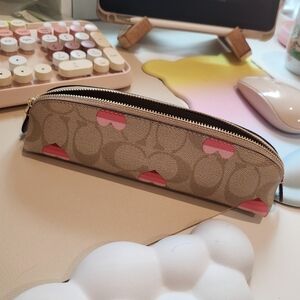Coach pencil case